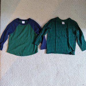 Hanna Andersson bundle - two long-sleeve shirts, size 4
